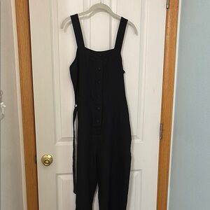 Everlane The Linen Picnic Buttoned Jumpsuit